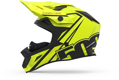 509 Altitude Carbon Fiber Helmet in Hi Vis aa