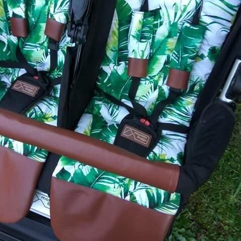 Custom Faux Leather Pram Liner