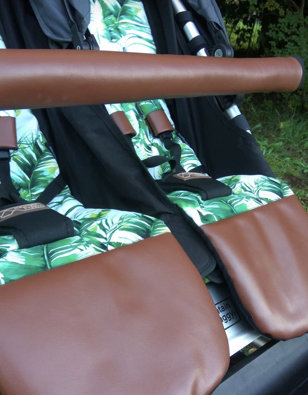 Custom Faux Leather Pram Liner