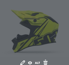 509 Altitude Carbon Fiber Helmet in Orange