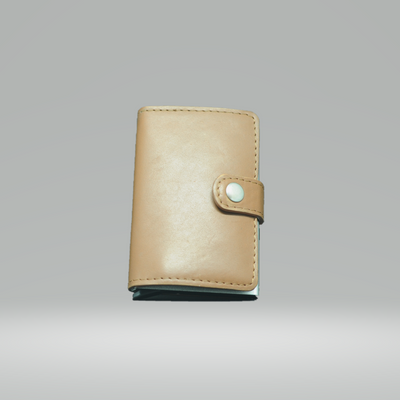 Minimalist Leather RFID blocking wallet