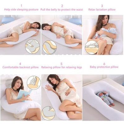 Pregnancy Support Cotton Sleeping Pillow