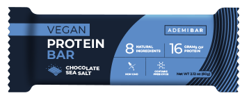 <span>Vegan Protein Bar<span><br>Chocolate Sea Salt